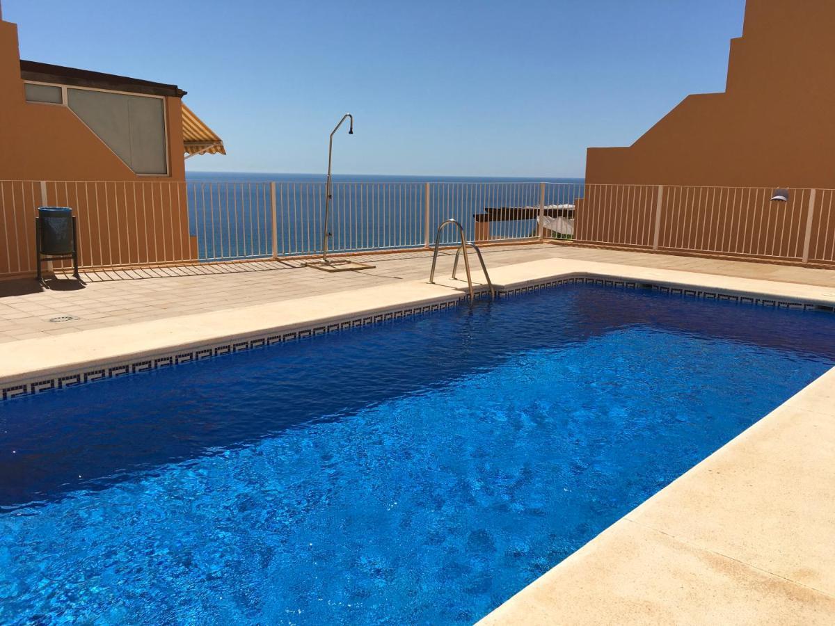South Facing Apartment, Fantastic Sea Views,Terrace, 300M Beach Mojacar Exterior photo